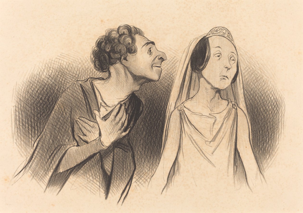 Me voy más enamorado que... nunca... de Honoré Daumier