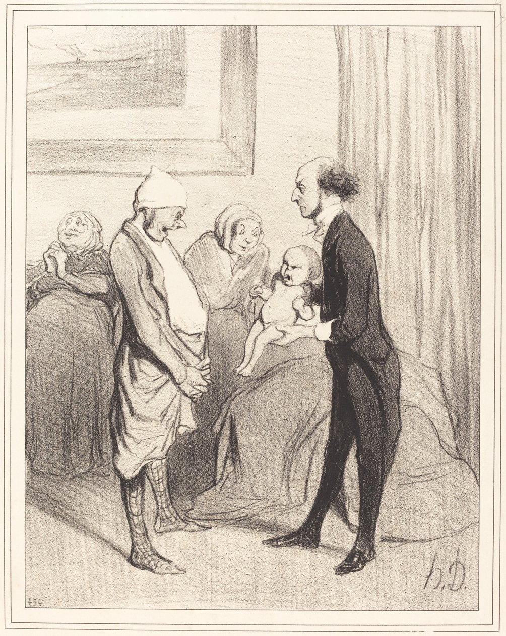 La entrada en la vida de Honoré Daumier