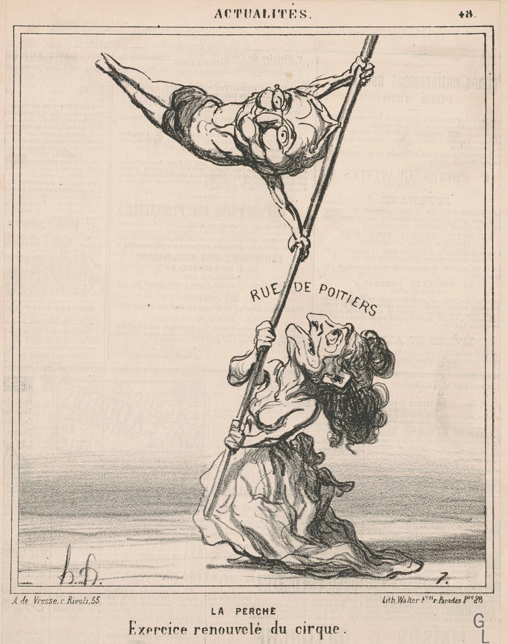 La perca de Honoré Daumier
