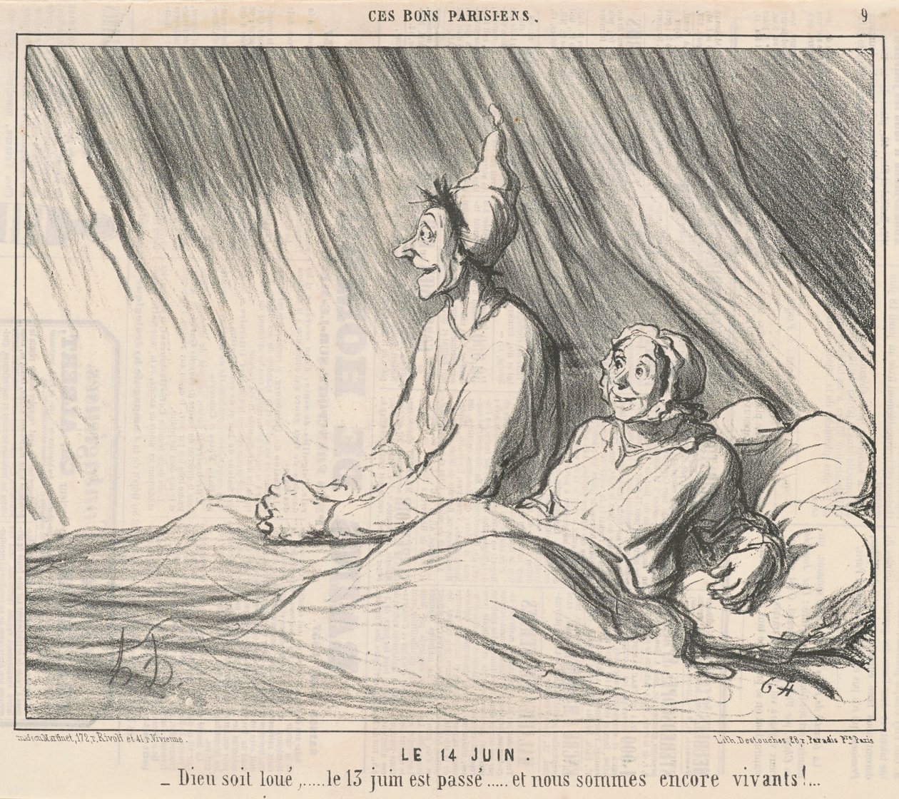 El 14 de junio de Honoré Daumier