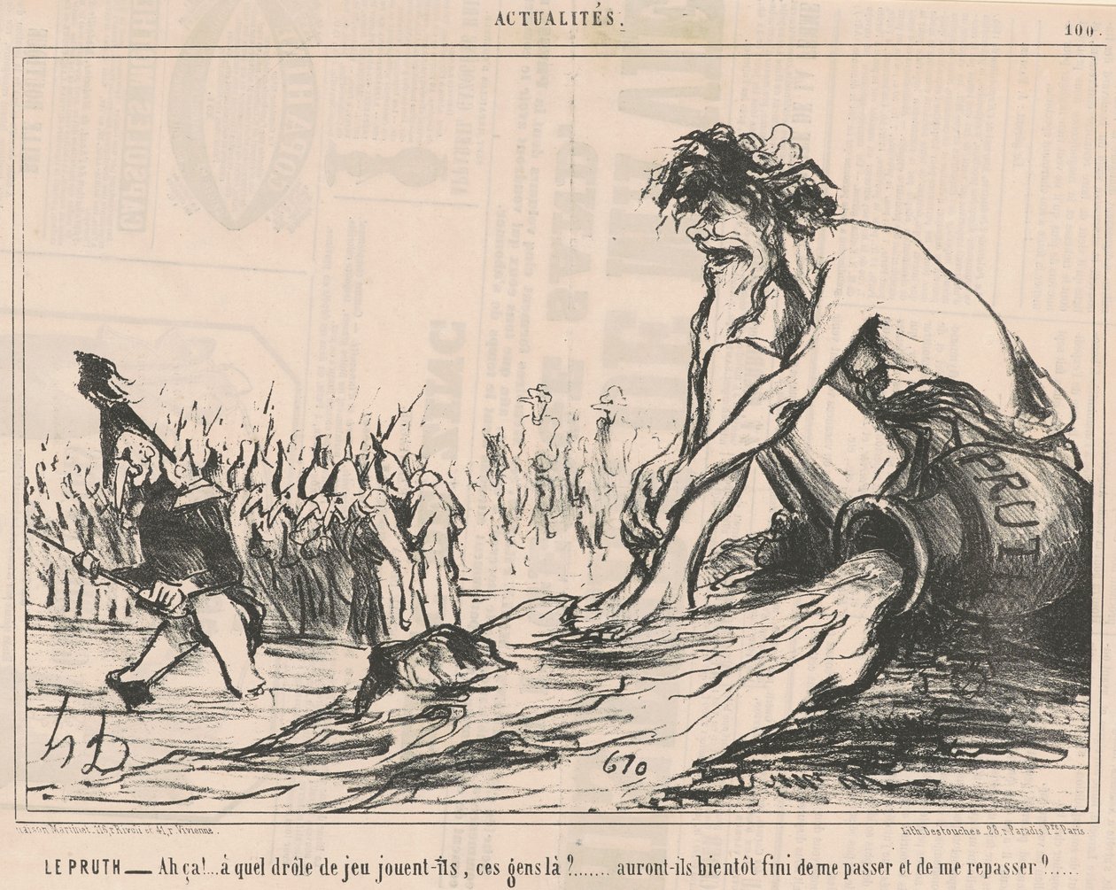 El Prut de Honoré Daumier