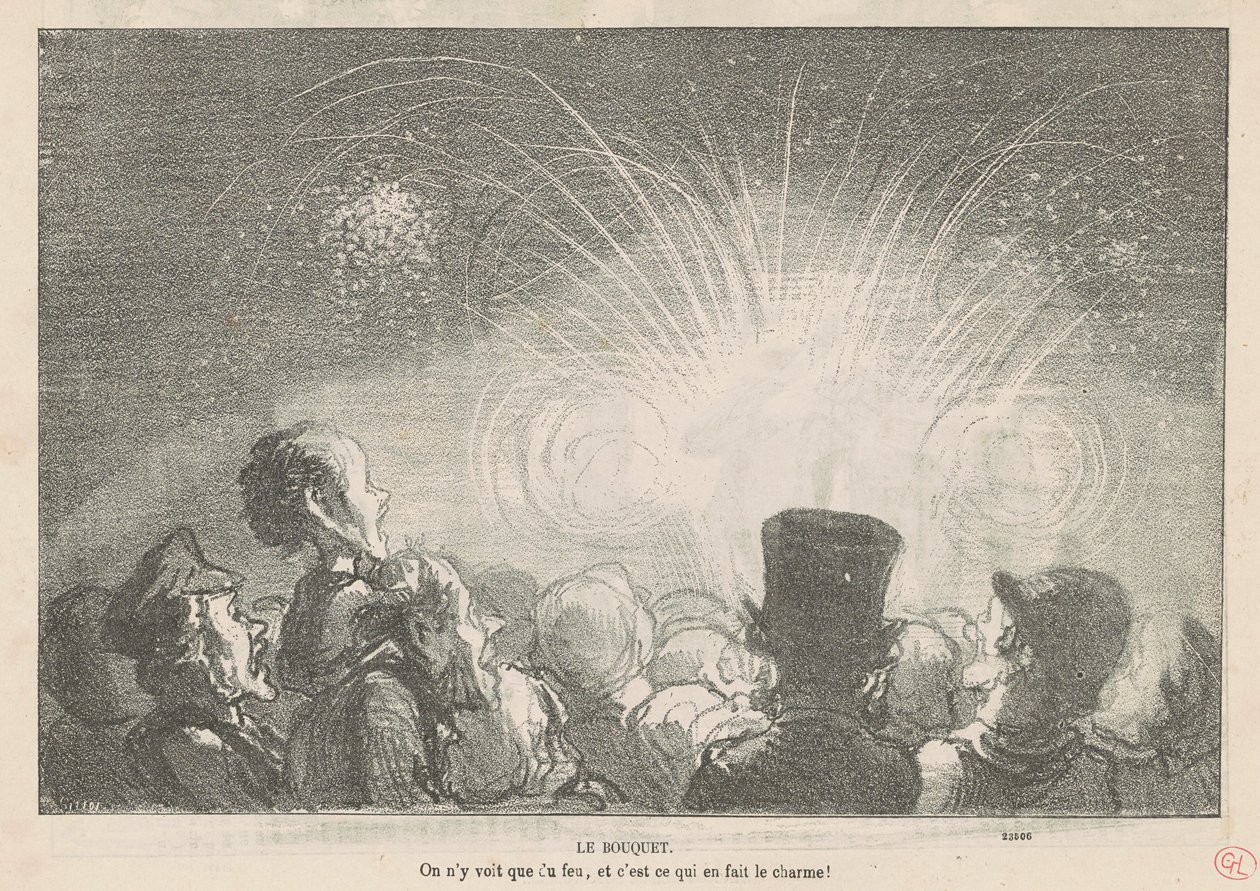 El ramo de Honoré Daumier