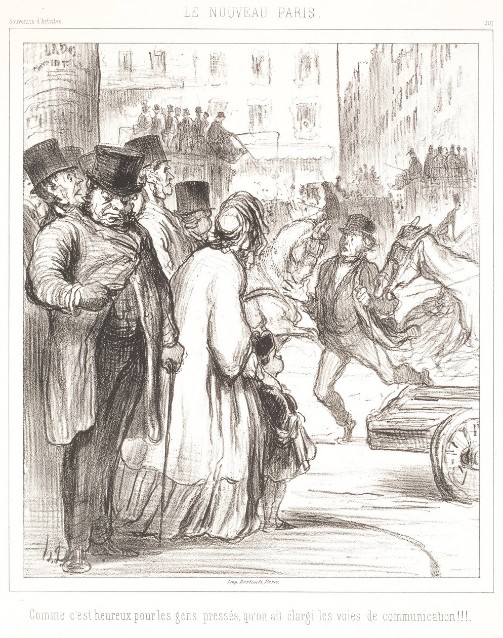 El nuevo París de Honoré Daumier