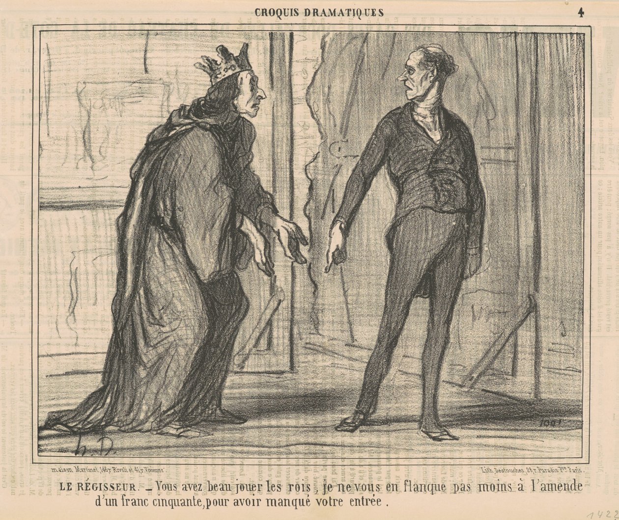 El administrador de Honoré Daumier