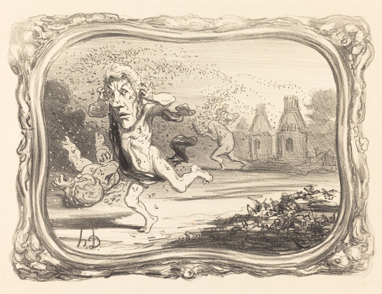 Los Curiosos Castigados de Honoré Daumier