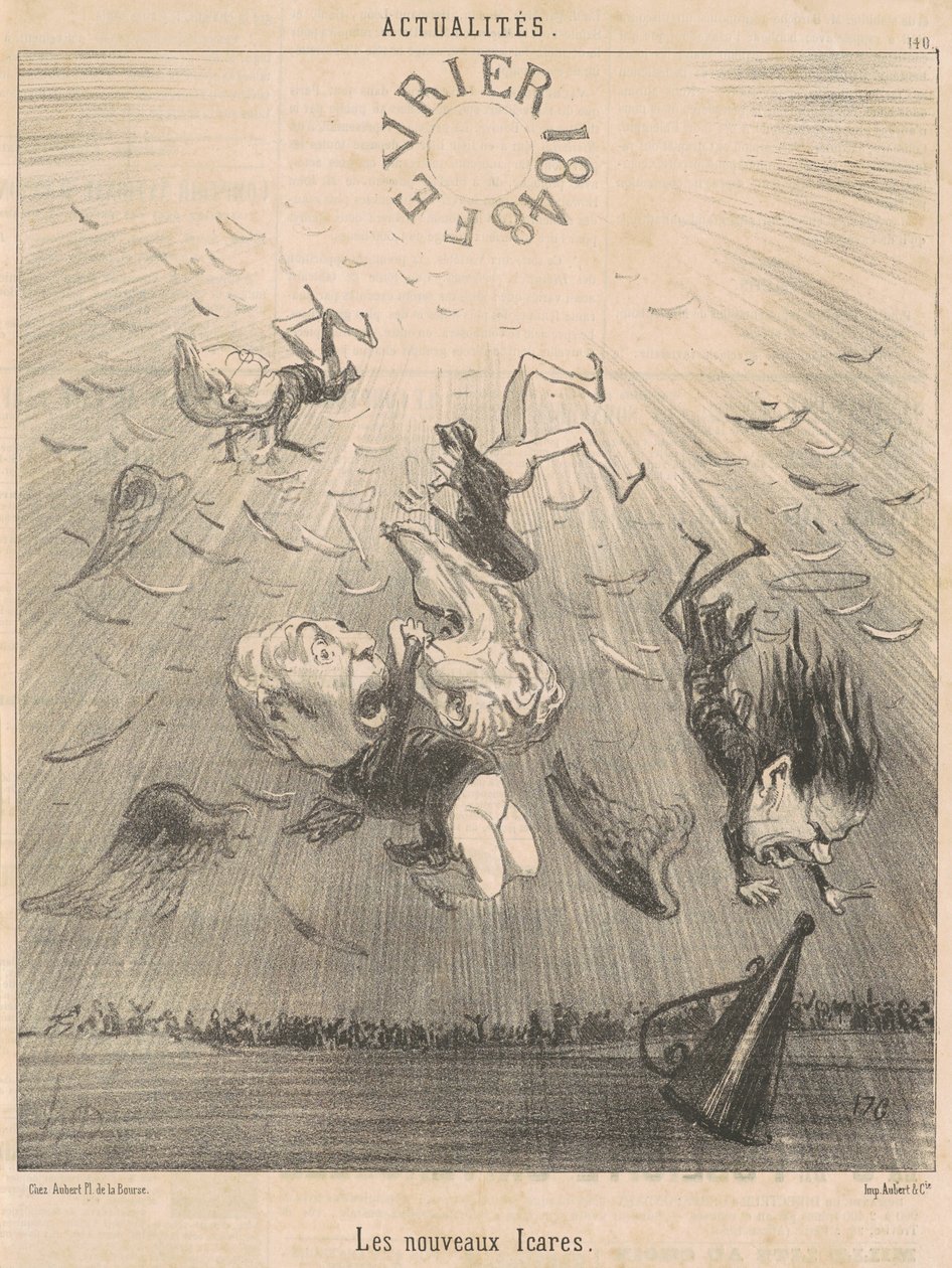 Los nuevos Ícaros de Honoré Daumier