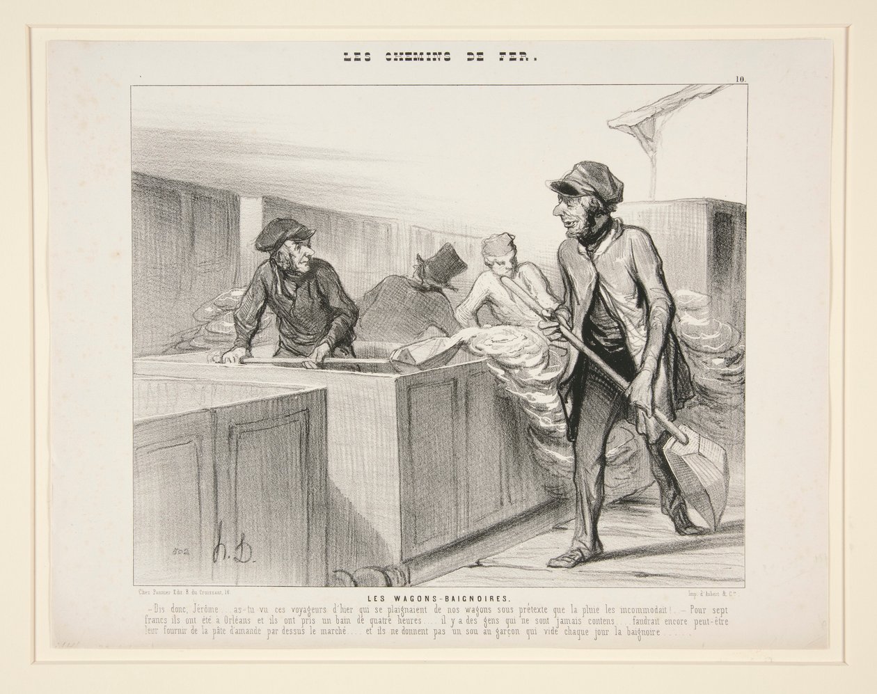 Bath Cars: Hola, Jerome de Honoré Daumier