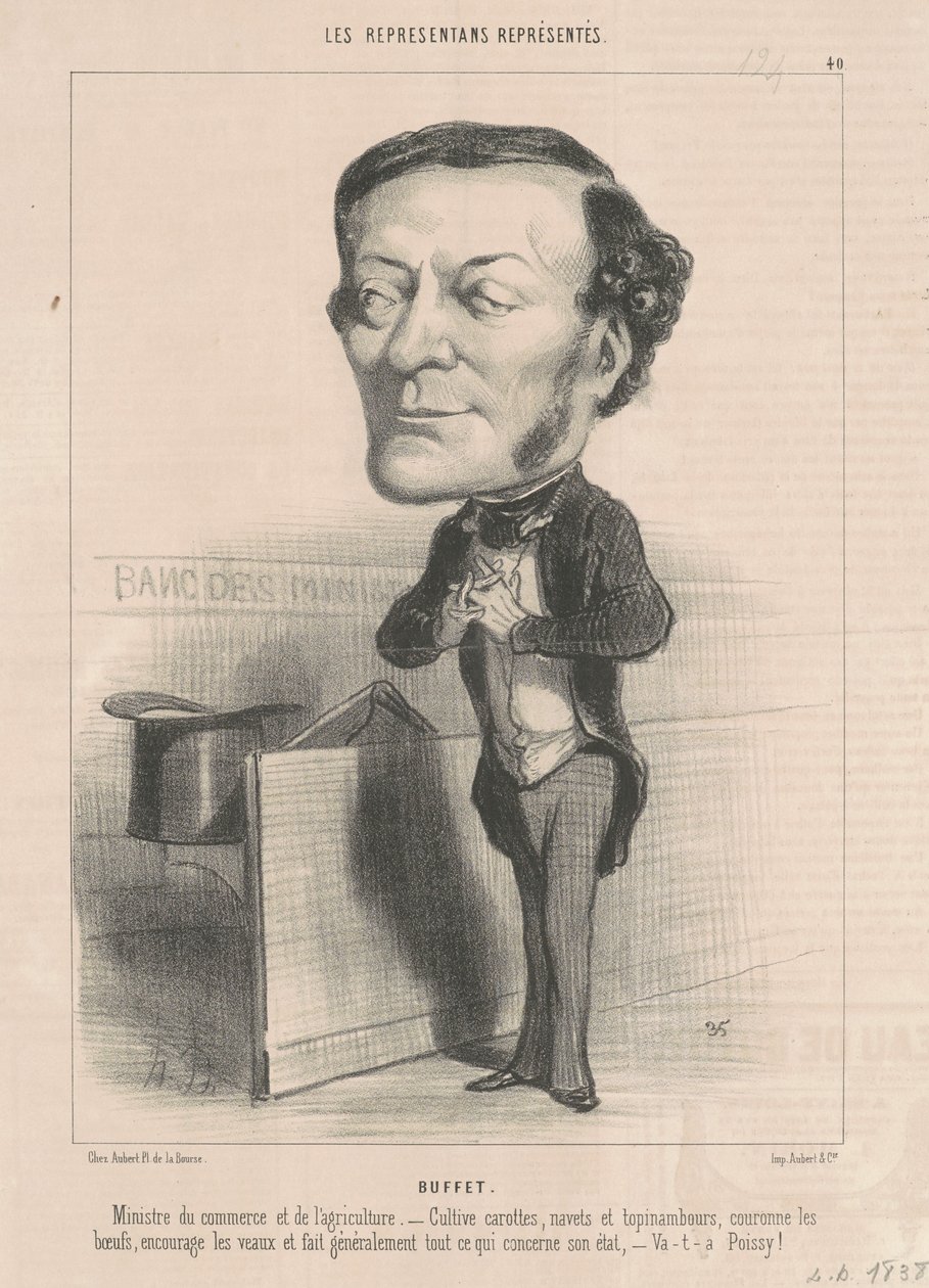 Louis-Joseph Buffet de Honoré Daumier