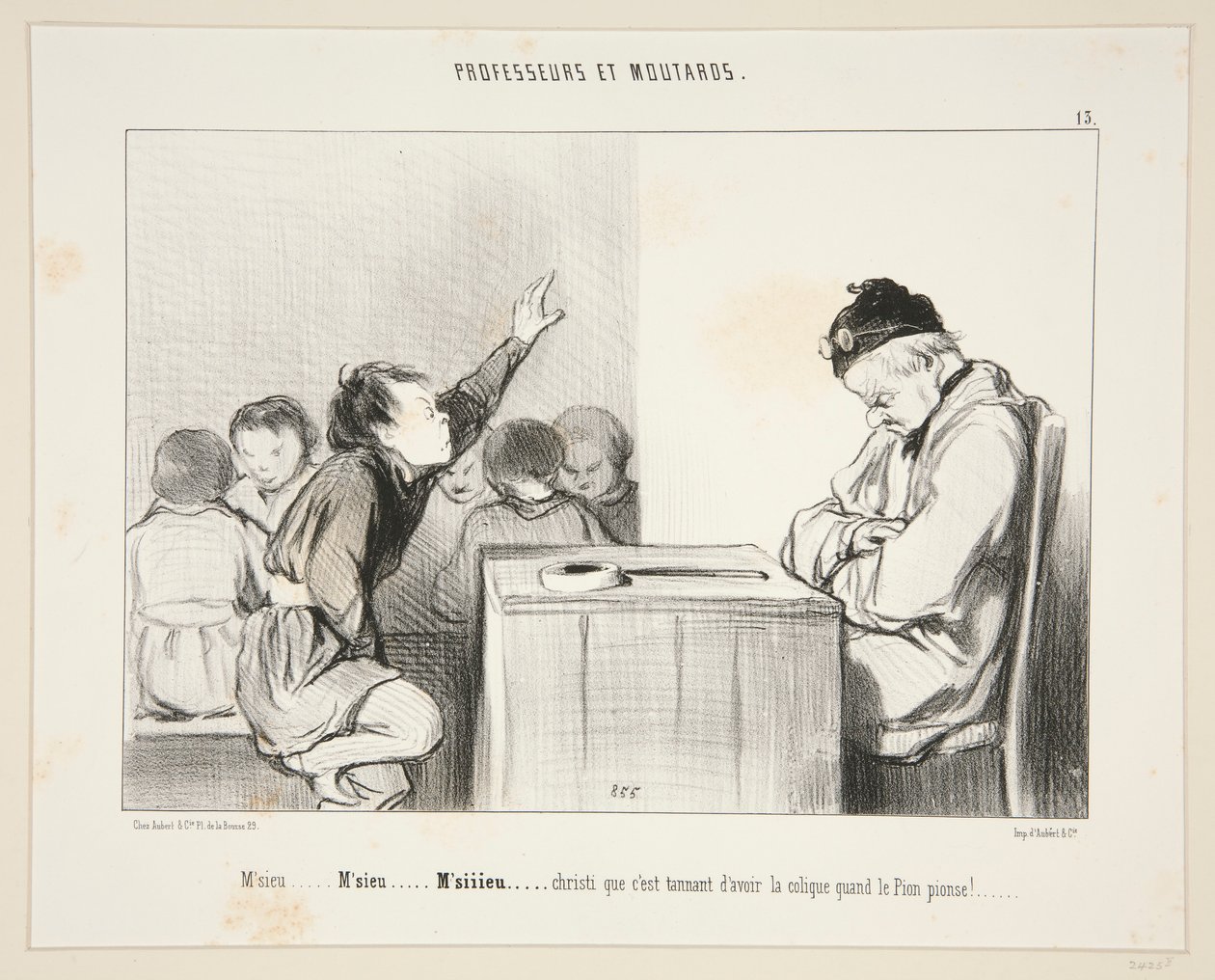 METRO de Honoré Daumier