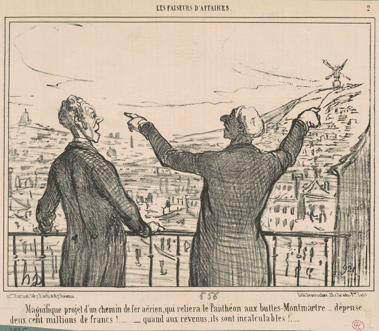 Magnífico proyecto... de Honoré Daumier