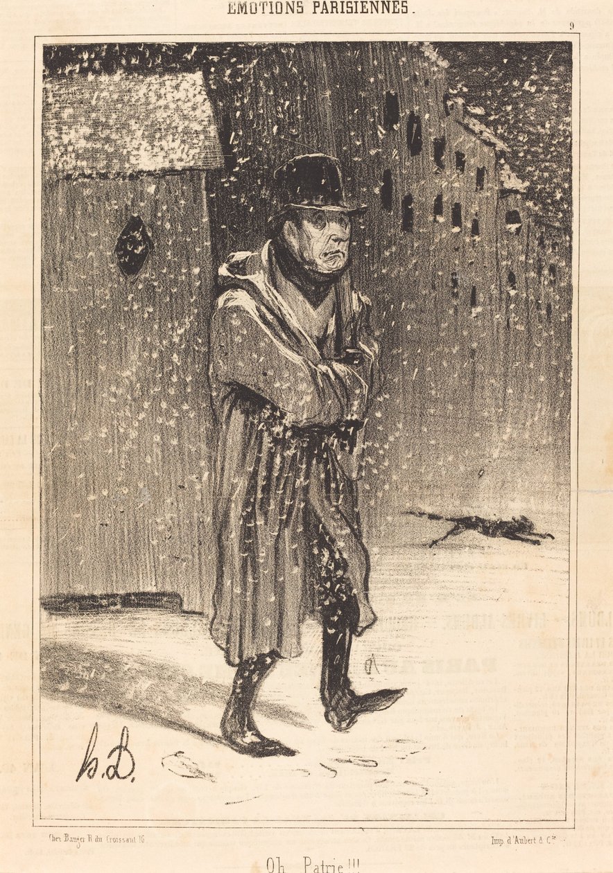 ¡Oh Patria! de Honoré Daumier