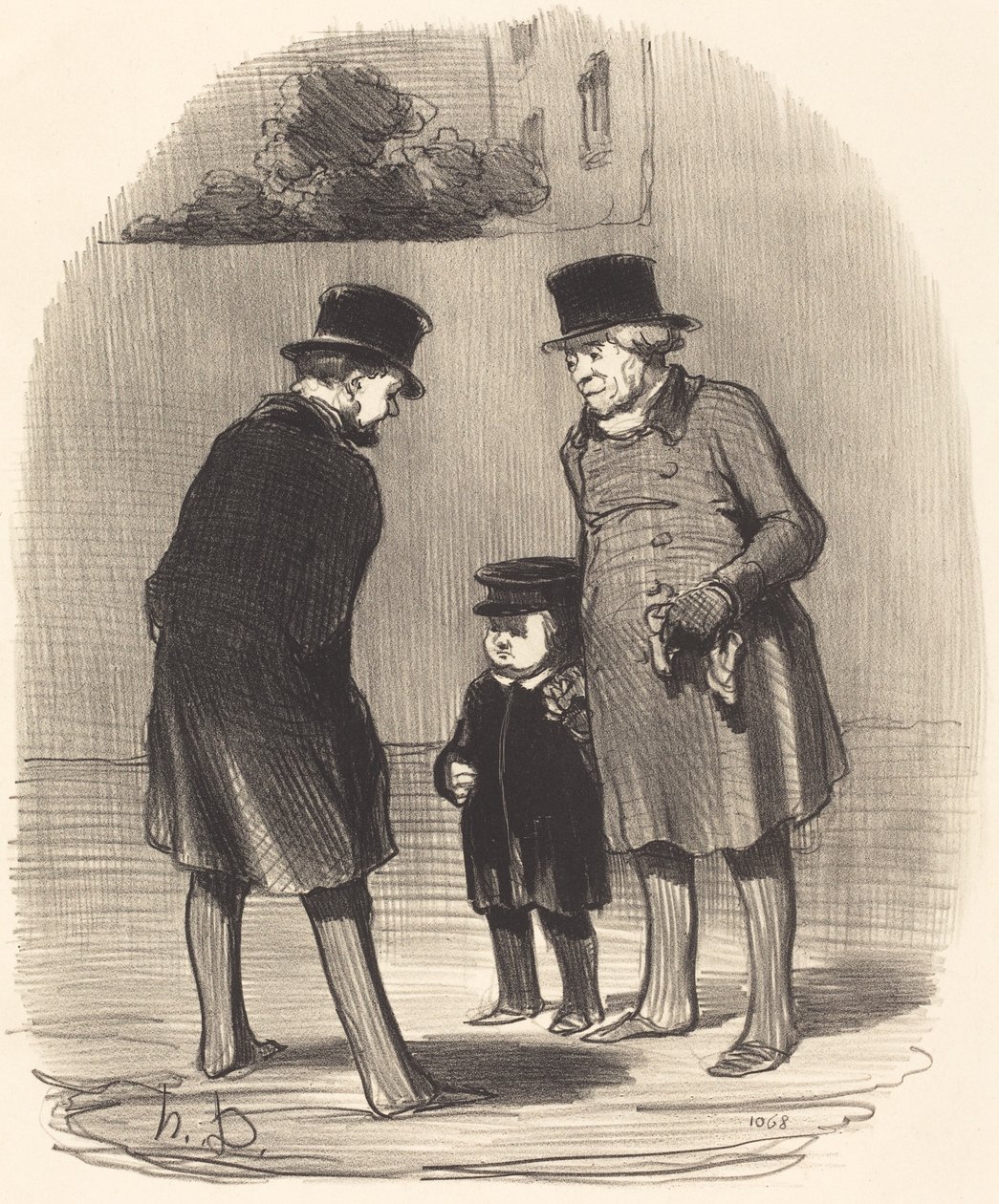 Sí, señor Chapuzot... de Honoré Daumier