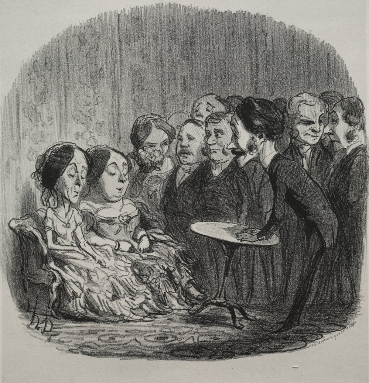 Espíritus rapaces de Honoré Daumier