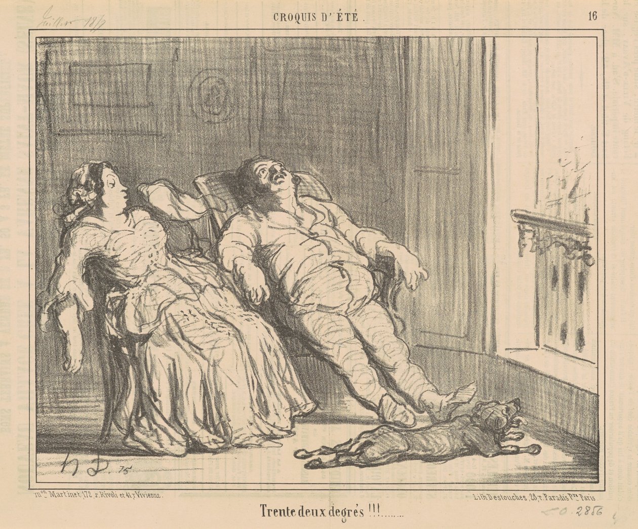¡Tienda dos grados! de Honoré Daumier