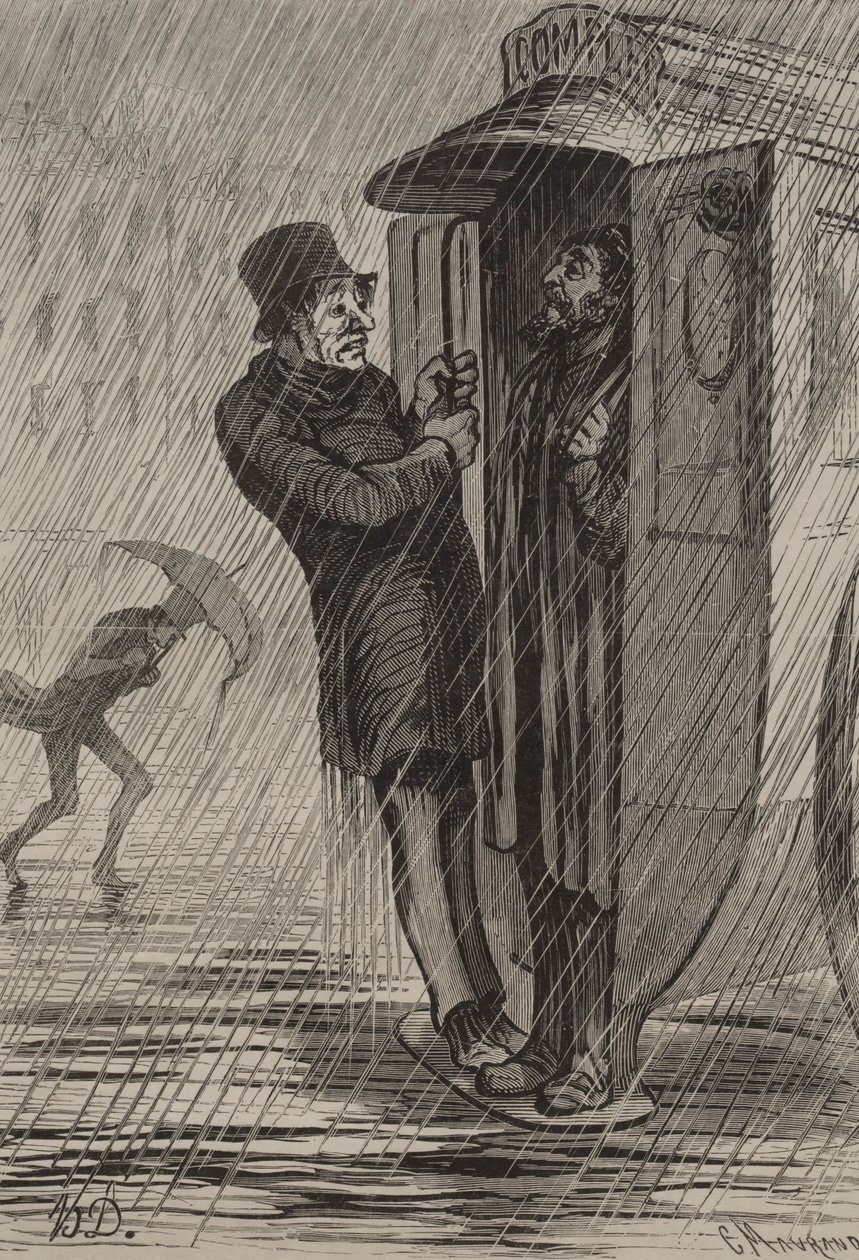 El Ómnibus: Lleno de Honoré Daumier