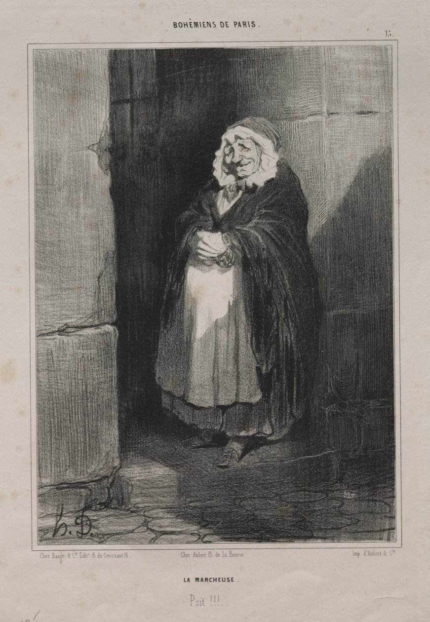 El Peatón de Honoré Daumier