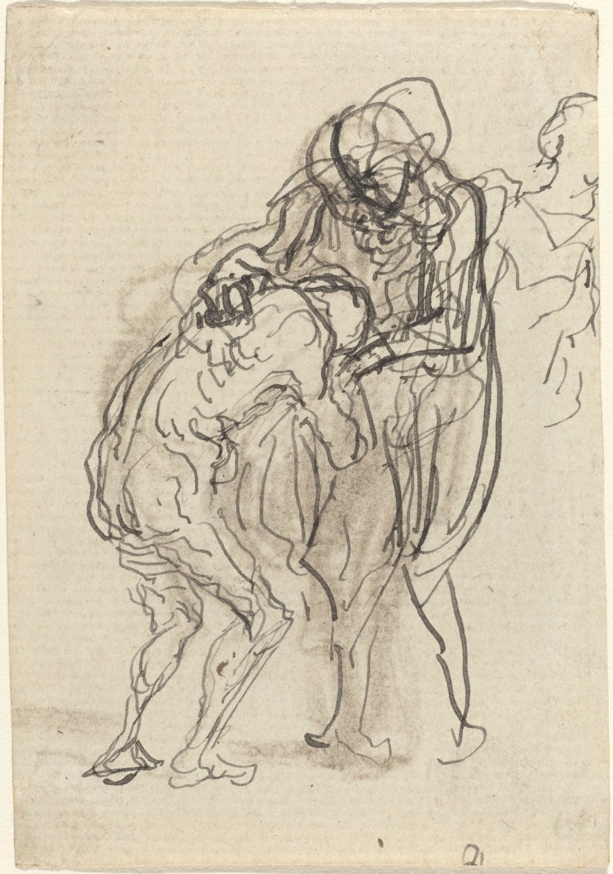 El hijo pródigo de Honoré Daumier