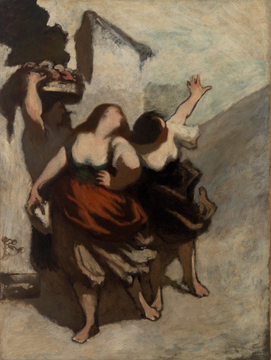 Los Ribalds (Les Ribaudes) de Honoré Daumier