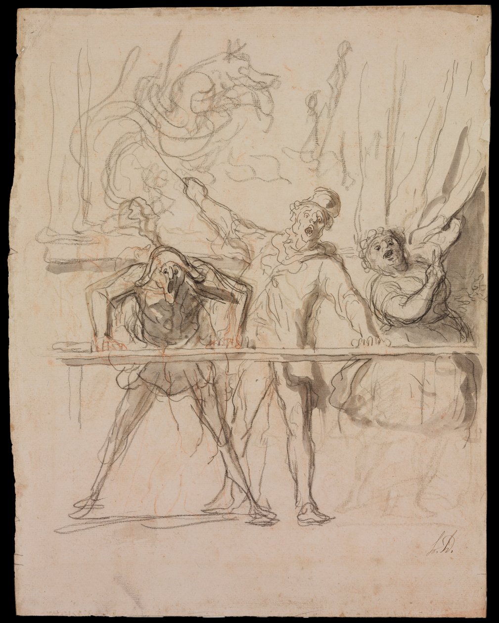 El espectáculo paralelo de Honoré Daumier