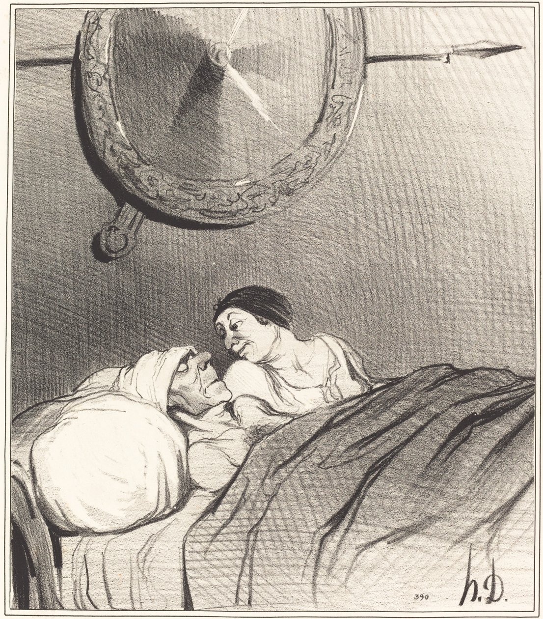 Ulises y Penélope de Honoré Daumier