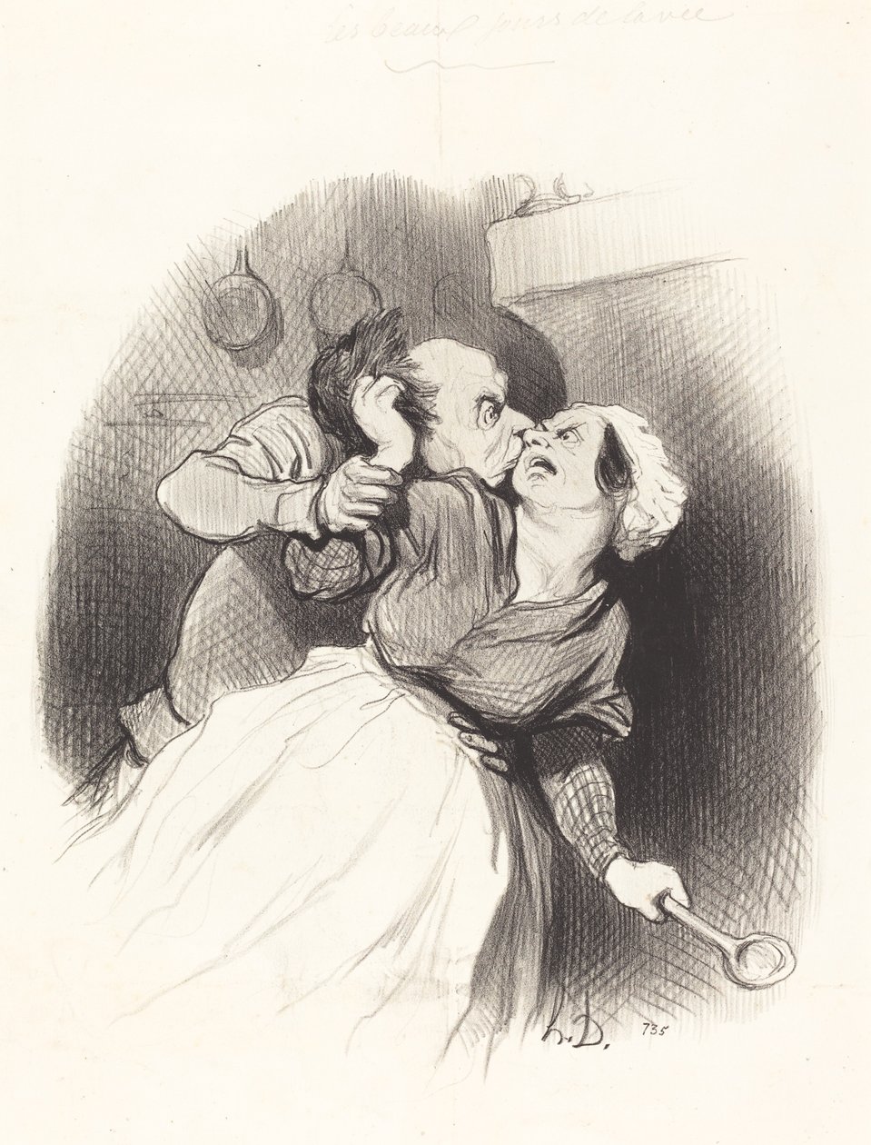 Un regreso de juventud de Honoré Daumier