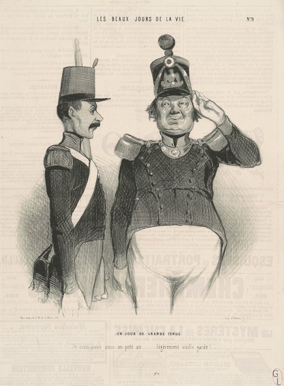 Un día de gran gala de Honoré Daumier