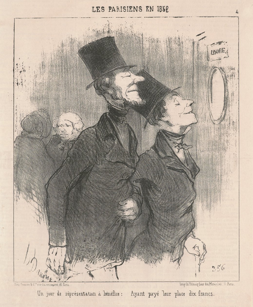 Un día de representación a beneficio de Honoré Daumier