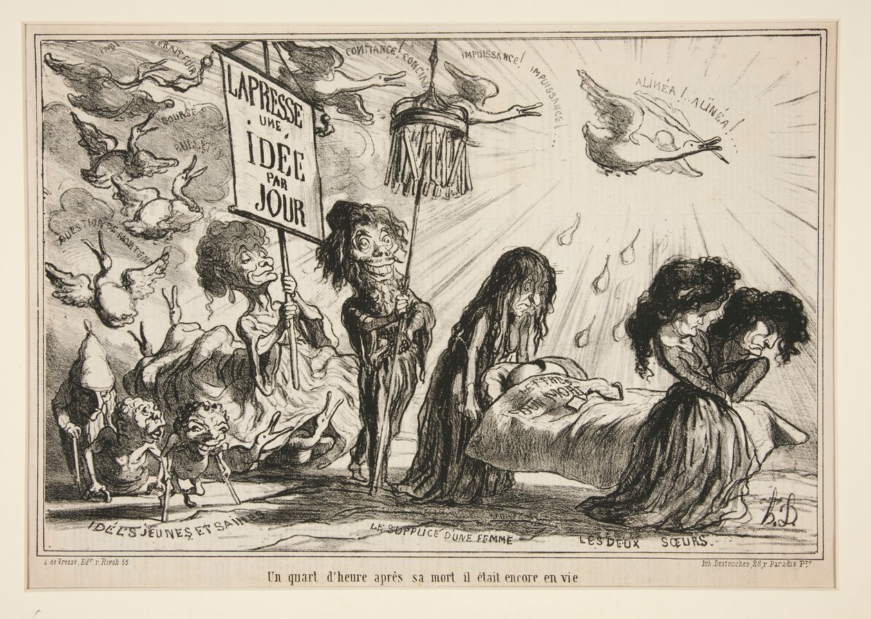 Un cuarto de de Honoré Daumier