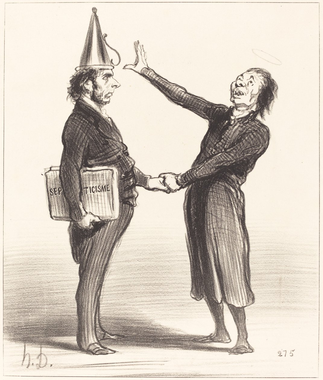 Una alianza de Honoré Daumier