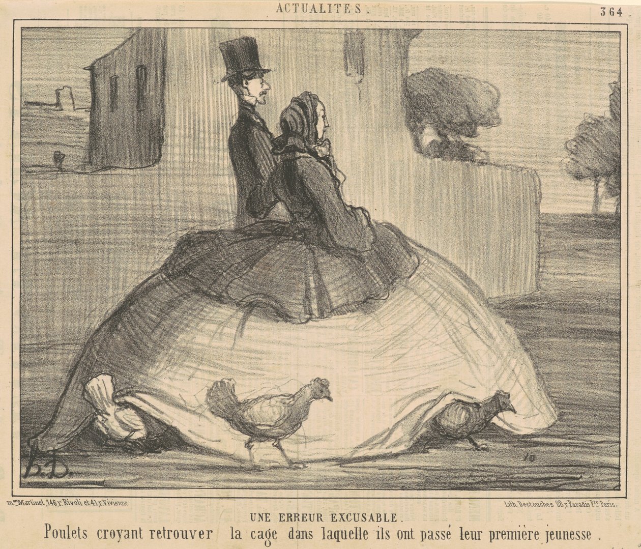 Un error excusable de Honoré Daumier