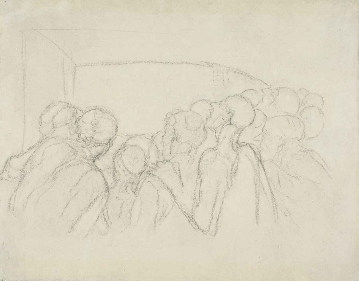 Los espectadores de Honoré Victorin Daumier