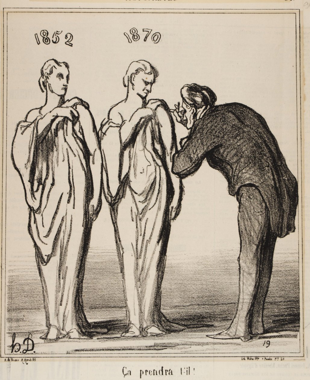 ¿Lo logrará?, 1870 de Honoré Daumier