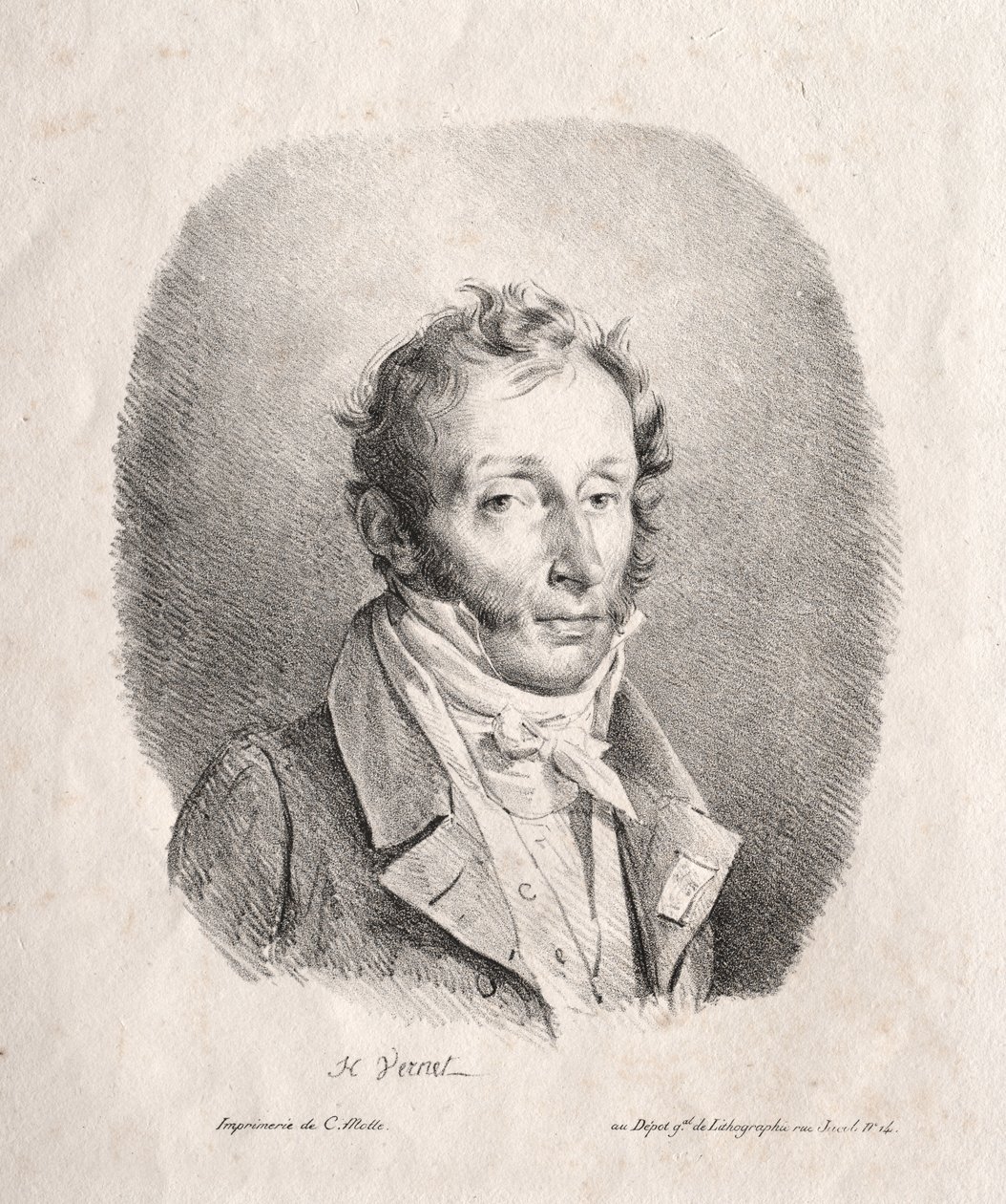 Carle Vernet de Emile Jean Horace Vernet