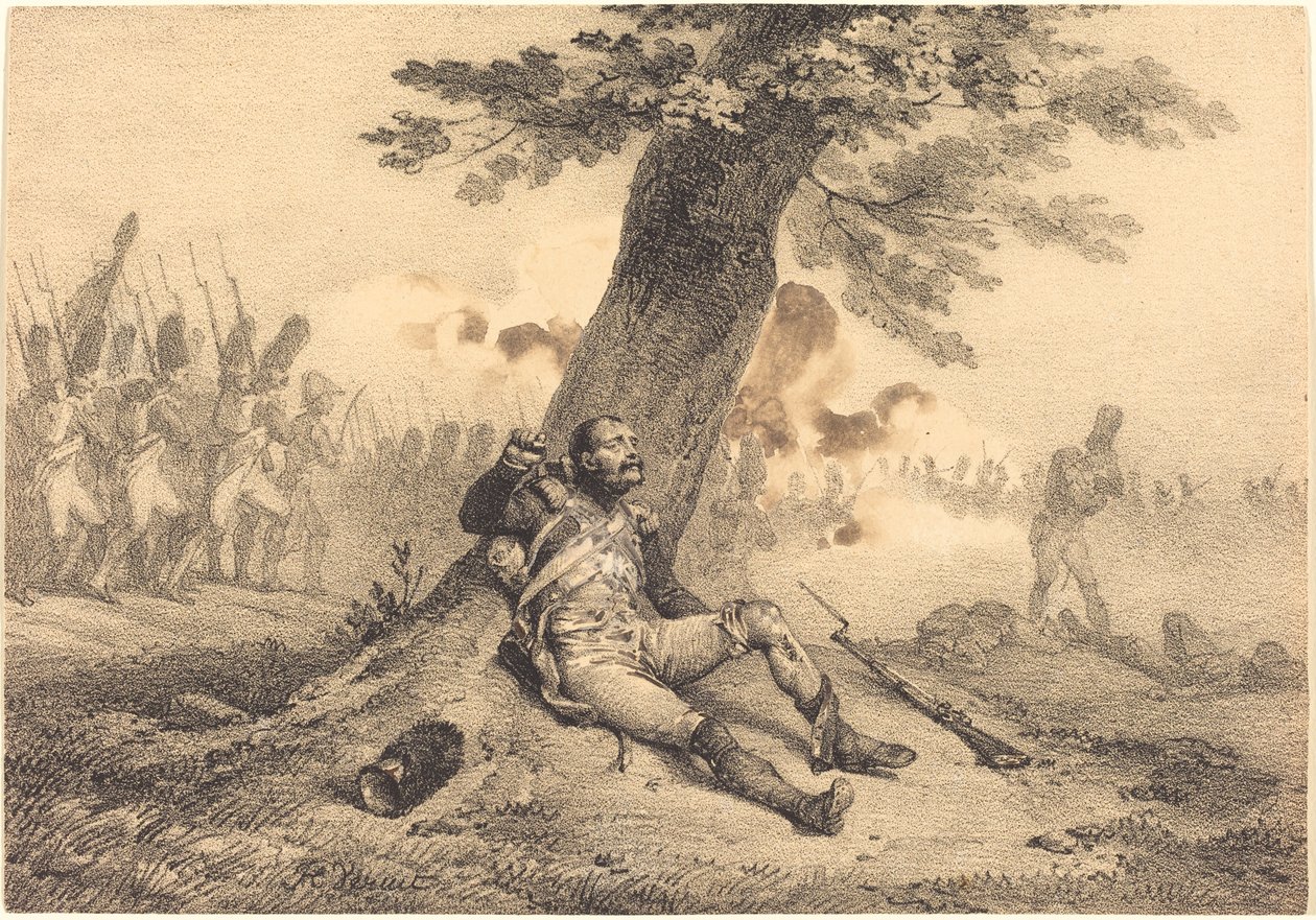 ¡Maldito de la suerte!... de Emile Jean Horace Vernet