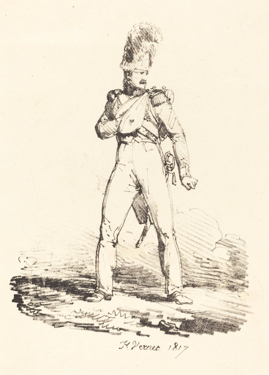 Granadero de Emile Jean Horace Vernet
