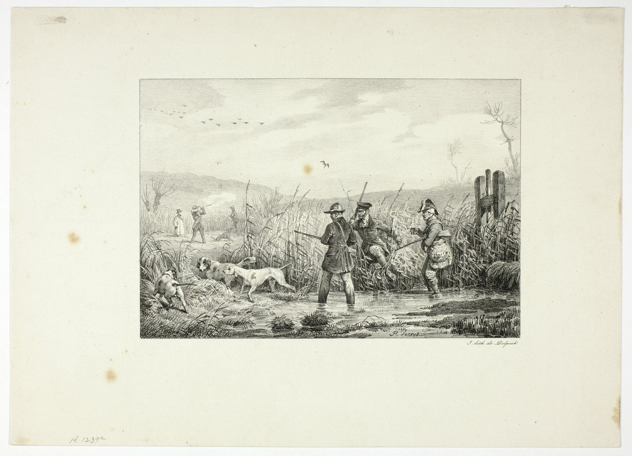 Cazadores de Emile Jean Horace Vernet