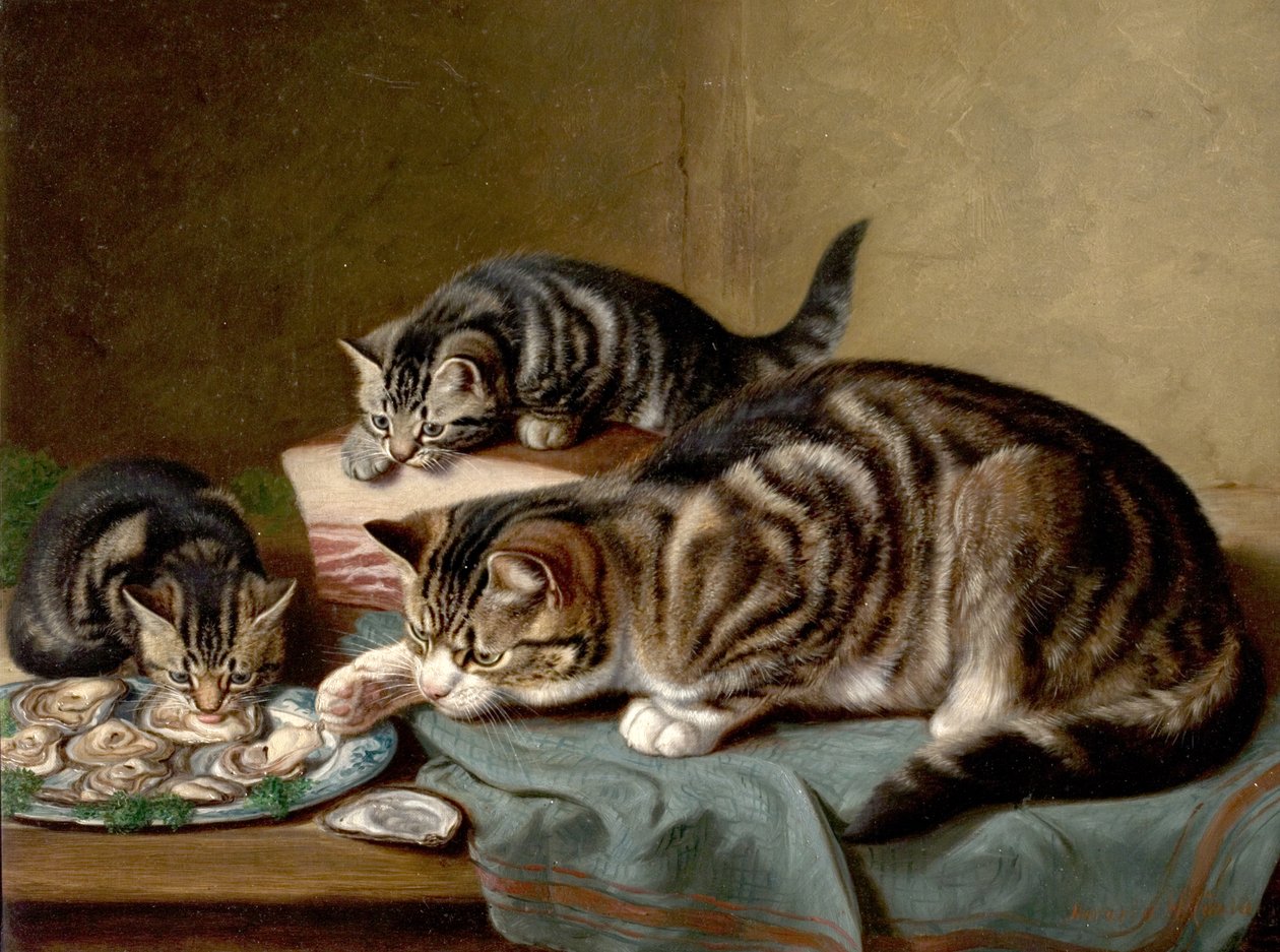 Una cena de ostras de Horatio Henry Couldery