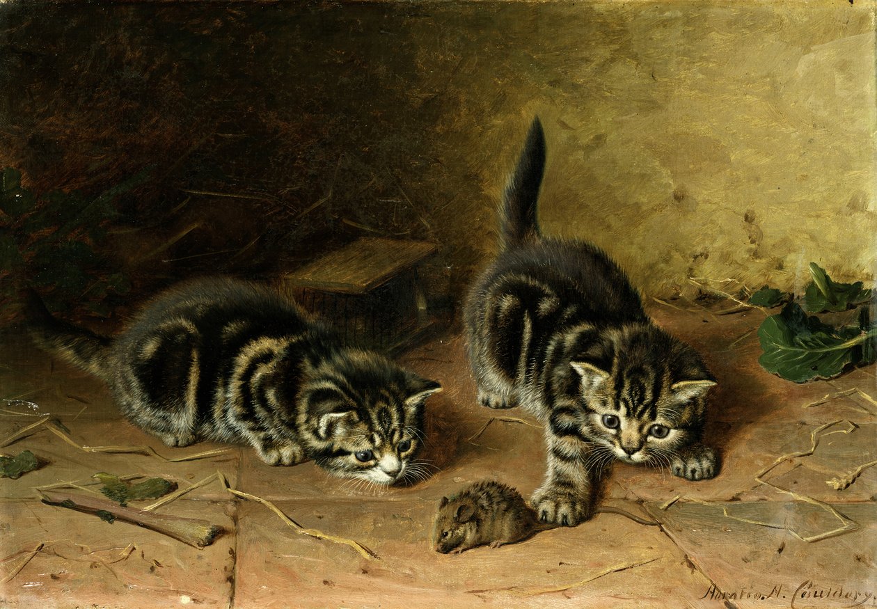 Compañera de juegos reticente de Horatio Henry Couldery