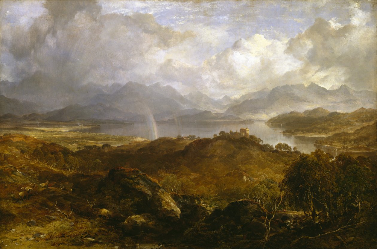 Mi corazón está en las Highlands de Horatio McCulloch