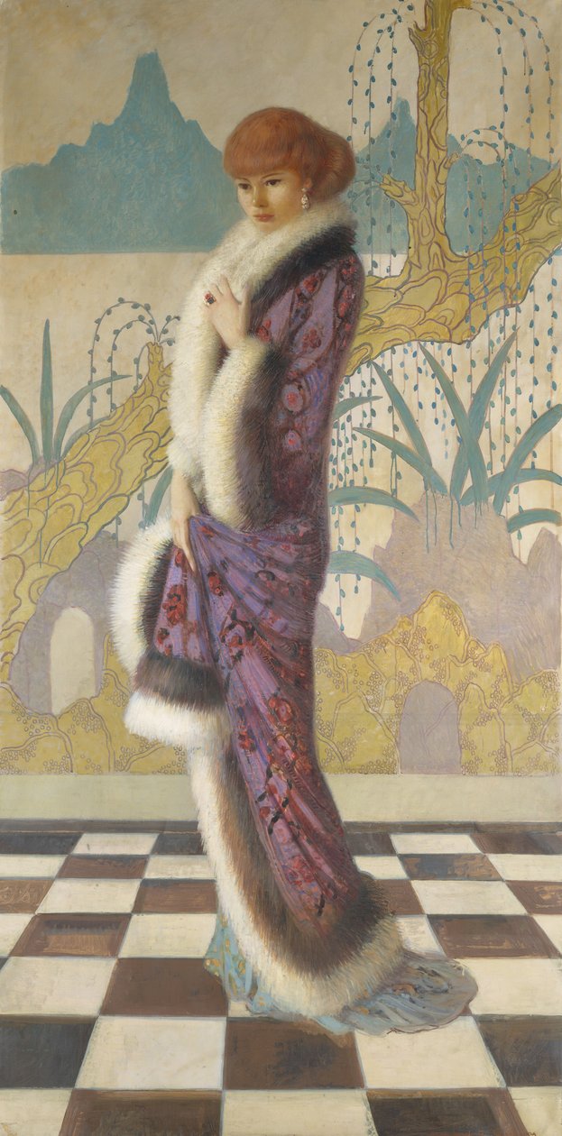 Sra. Ethel Cushing, ca. 1912-14 de Howard Gardiner Cushing