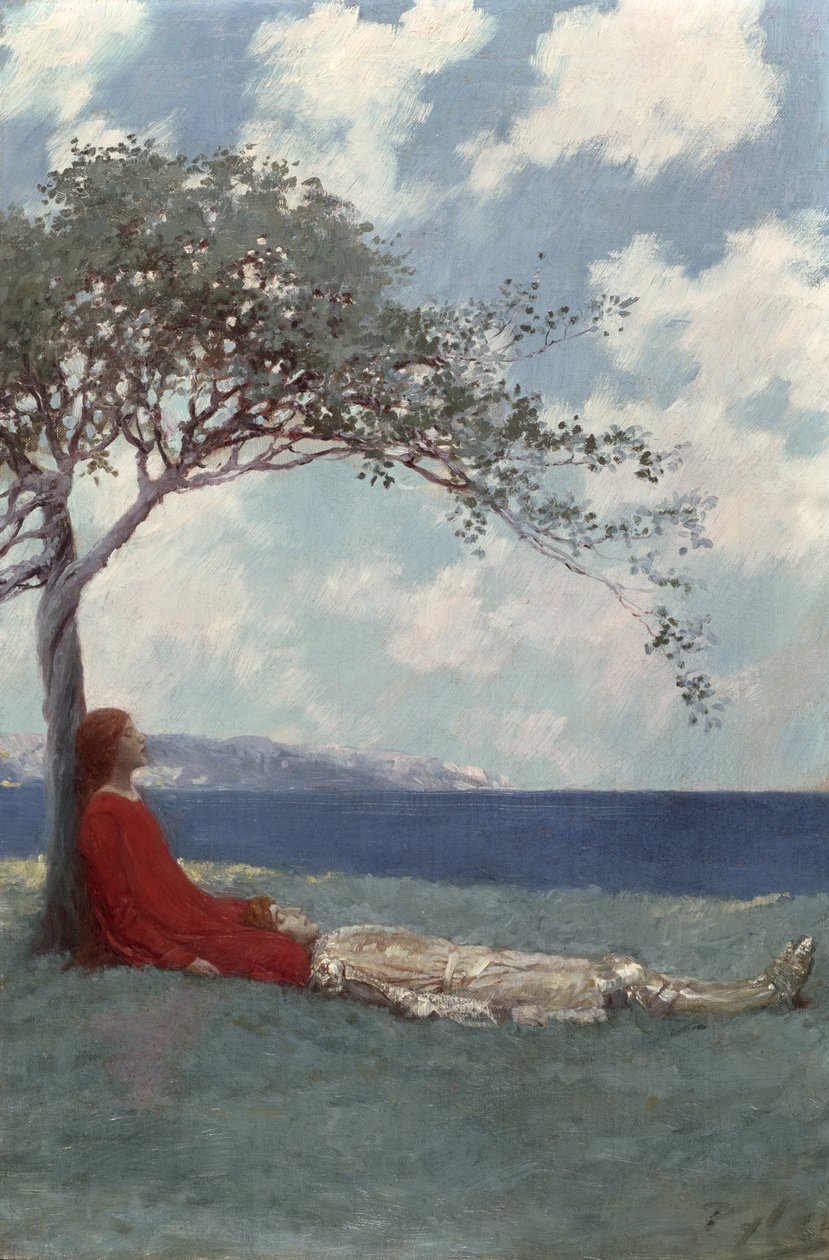 Isla del encantamiento de Howard Pyle