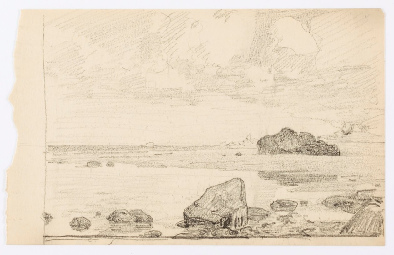 Sin título (orilla del mar) de Howard Russell Butler