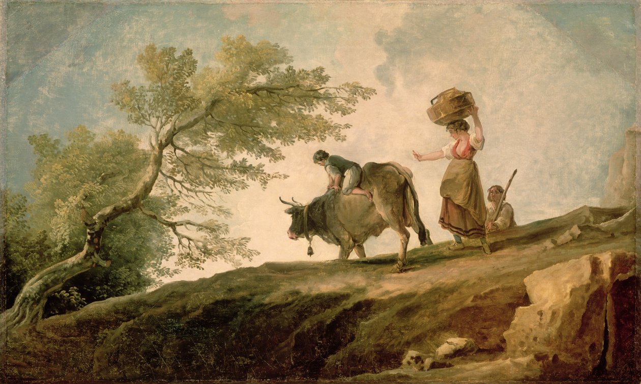 El pasto de Hubert Robert