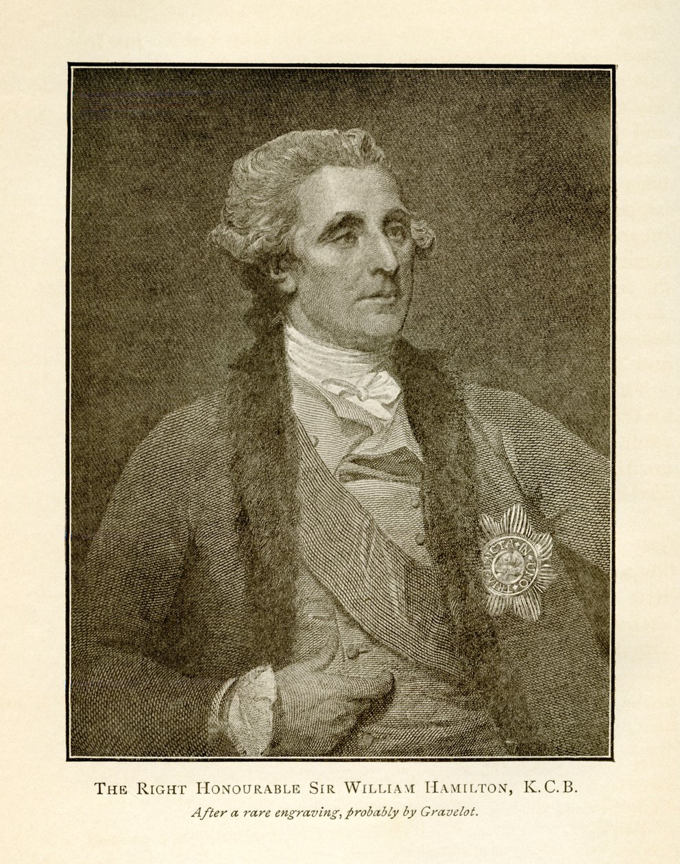 Sir William Hamilton de Hubert Francois Gravelot