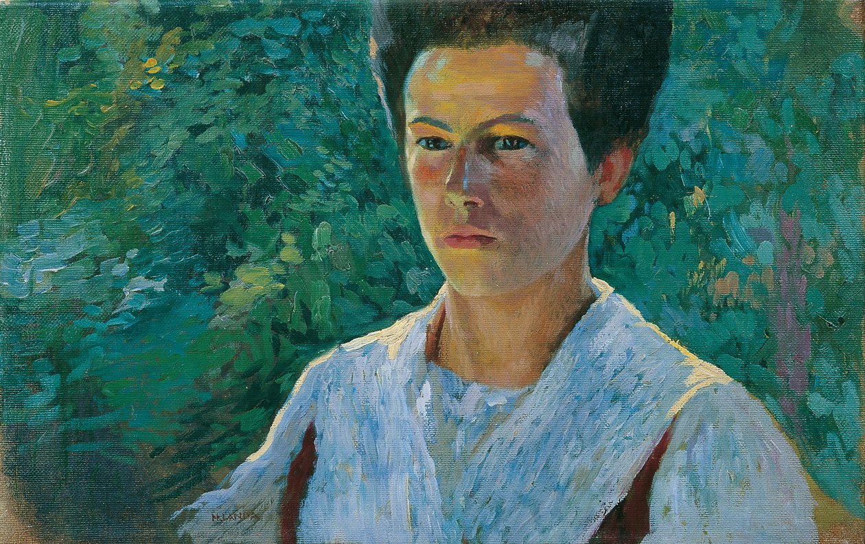 retrato de una niña de Hubert Landa
