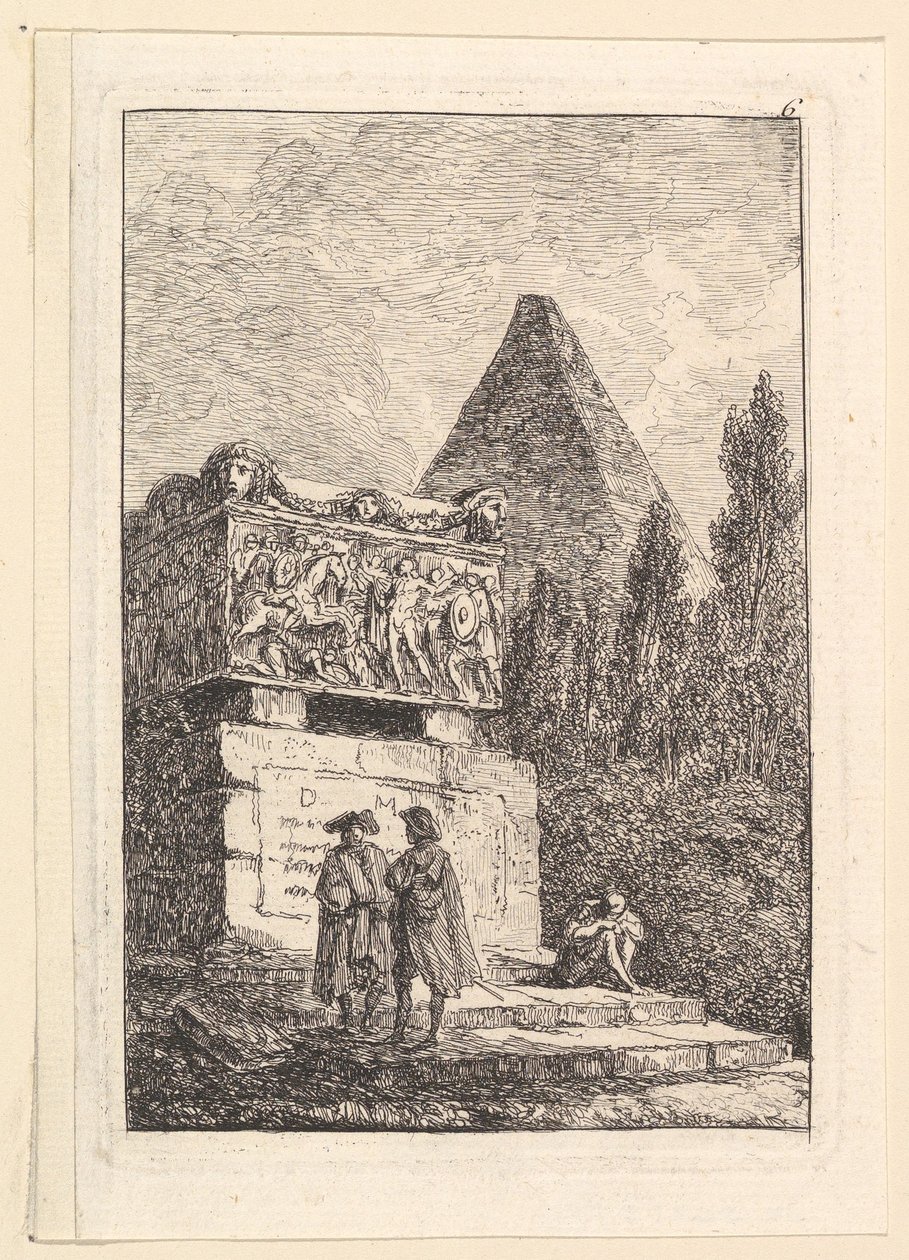 El Sarcófago de Hubert Robert