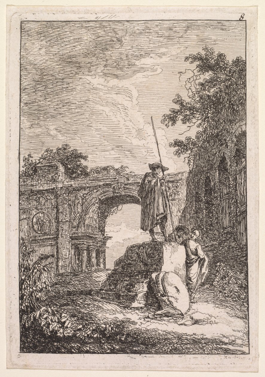 Las Noches de Roma: El Arco de Triunfo de Hubert Robert