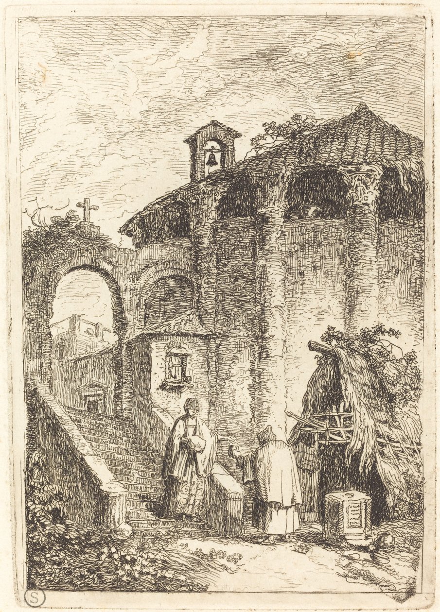 El Templo Antiguo de Hubert Robert