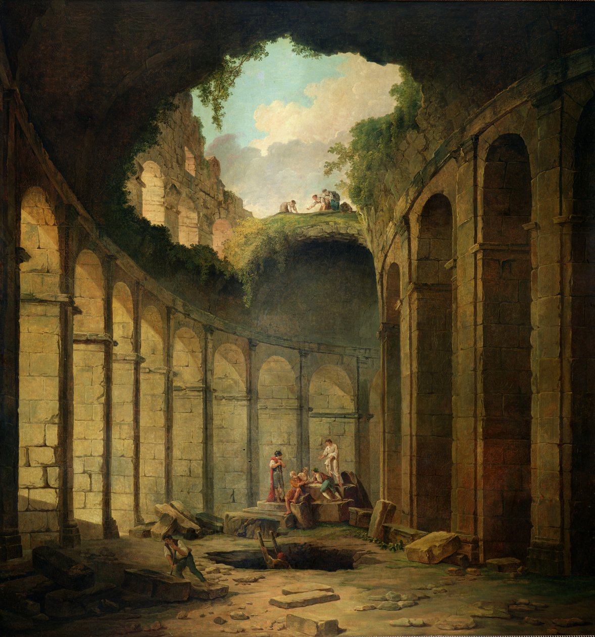 El Coliseo, Roma de Hubert Robert