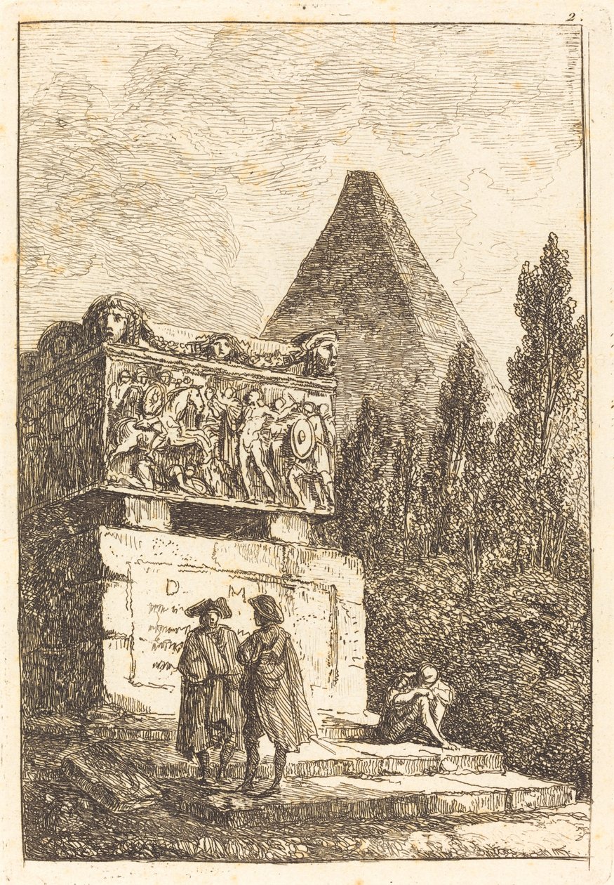 El sarcófago de Hubert Robert